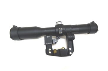 Image of Kalinka Optics POSP 6x42 Rifle Scope, D, Focus, 1000m Rangefinder, SVD, Black, GSPOSP642DSVD