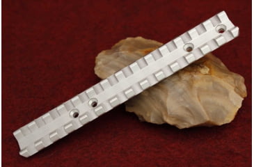 Image of KIDD Innovative Design Scope Base For Ruger 10/22 Receiver, Silver, 22PICRAIL-S