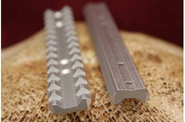 Image of KIDD Innovative Design Scope Base For Ruger 10/22 Receiver, Silver, 22PICRAIL-S