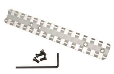 Image of KIDD Innovative Design Scope Base For Ruger 10/22 Receiver, Silver, 22PICRAIL-S