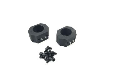Image of Kinetic Development Group SIDELOK Modular Optics Mount, 1 inch Ring Set, Black SID5-510