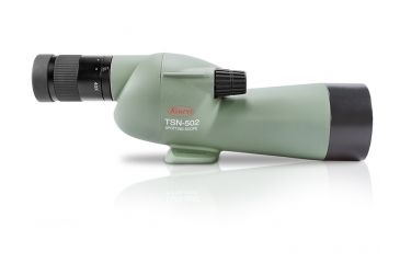 Image of Kowa TSN-502 50mm Straight Spotting Scope w/ 20-40x Zoom Eyepiece, Green, Compact, TSN-502