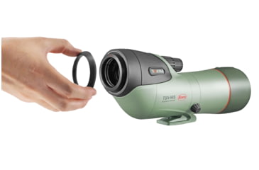 Image of Kowa TSN-66A ZM Prominar 25-60x Spotting Scope Set, Green, TSN-66A ZM SET