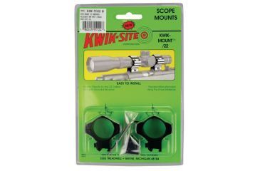 Image of Kwik-Site 22 Mount Grooved Receiver Rifle 1 Inch 11mm Mount Matte
