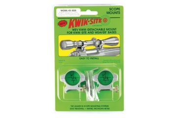 Image of Kwik-Site Weaver Style Rings Medium To 44mm Objective Stainless