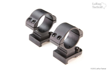 Image of LaRue Tactical 2-Piece QD Scope Mount, 30mm, Black, LT808-30