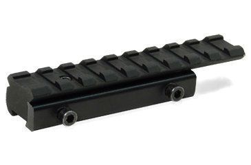 Image of Leapers Weaver/Picatinny Tactical Rail Adaptor for .22/Airgun Rifles - 100mm Long, 9 Slots MNT-PMTOWL