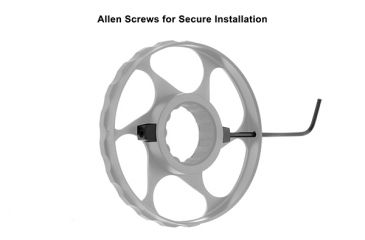 Image of Leapers Side Wheel Add-on / Side Parallax Adjustable BugBuster SCP-SW080BB