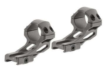 Image of Leapers UTG ACCU-SYNC 1in High Profile 37mm Offset Picatinny Rings, Gun Metal, _x000D_ AIR122SM, EDEMO2