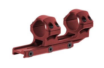 Image of Leapers UTG Accu-Sync 1in Medium Profile 34mm Offset Pic. Rings, Red Anodize AIR11834AR