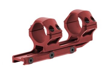 Image of Leapers UTG Accu-Sync 30mm Medium Profile 34mm Offset Pic. Rings, Red Anodize AIR31834AR