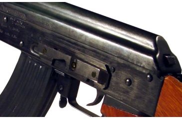 Image of Leapers UTG AK47 Steel Dovetail Rifle Scope Side Plate, Black, TL-M47SR