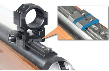 Image of Leapers UTG Low Profile Dovetail to Picatinny Rail Mount Adapter, Black, MNT-DT2PW01