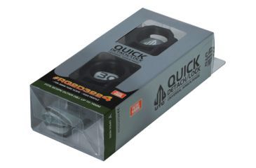 Image of Leapers Max Strength Airgun/.22 QD 30mm Scope Rings w/Tensioned Stop Pin RQ2D3224