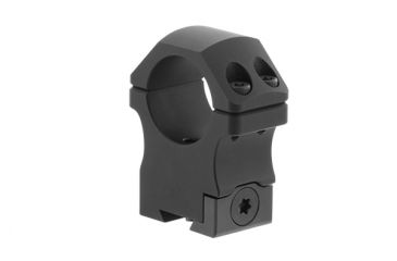 Image of Leapers UTG PRO 1in/2PCs High Profile P.O.I Dovetail Rings, Black RDU012520