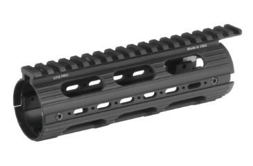 Image of USED UTG Pro AR15 Carbine Length Super Slim Drop-in Handguard, Black, MTU001SS, EDEMO19, Condition Parts Only/Salvage, Defective