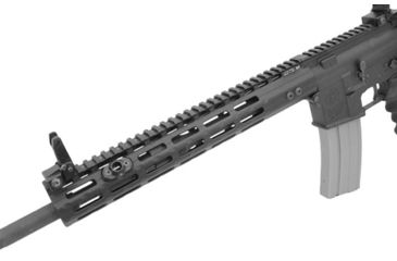 Image of Leapers UTG PRO M-LOK AR15 Free Float Handguard, 13in, Super Slim, Black, MTU006SSM