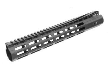 Image of Leapers UTG PRO M-LOK AR15 Free Float Handguard, 13in, Super Slim, Black, MTU006SSM