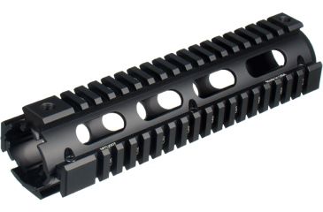 Image of Leapers UTG PRO Model 4/AR15 Mid Length Drop-in Quad Rail, Black, MTU007