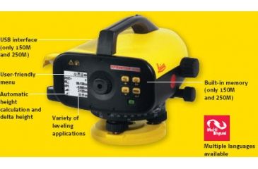 Image of Leica Geosystem Sprinter 150M Electronic Level Device