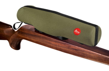 Image of Leica Neopren Cover for Rifle Scopes, Olive Green, Large, 59025
