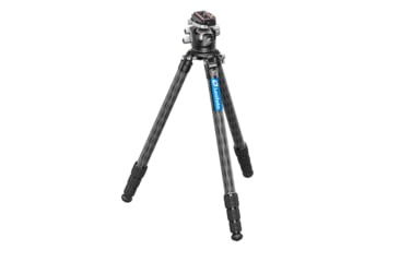 Image of Leofoto LM-324CL&amp;LH-55LR X Version Tripod w/ 75mm Bowl&amp;Platform w/ LH Ballhead Set, Black, LM-324CLX+LH-55LR