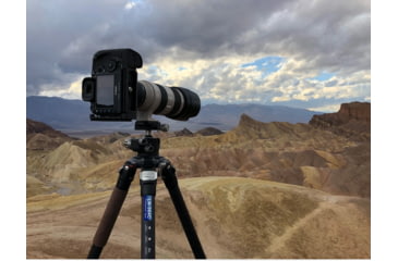 Image of Leofoto LN-364C Heavy Duty Tripod w/ 75mm Video Bowl/Platform &amp; Bag, Black, LN-364C