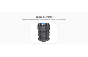 Image of Leofoto LS-223C X Version Mini Ranger Series Tripod, Black, LS-223CX