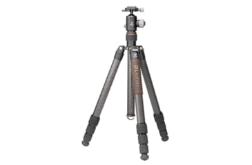 Image of Leofoto LX-324CT/XB-38 Reversible Travel Tripod w/ Ball Head, Black, LX-324CT+XB-38