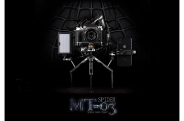 Image of Leofoto MT-03 Folding Aluminum Mini Tripod w/ Bag, Black, MT-03