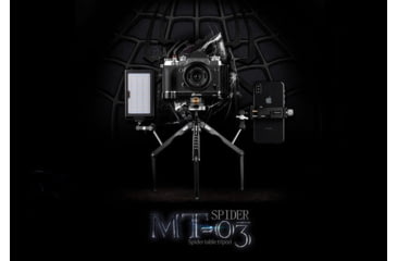 Image of Leofoto MT-03/LH-25 Mini Tripod w/ Mini Ball Head Kit and Bag, Black, MT-03+LH-25