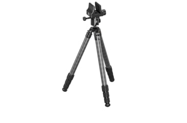 Image of Leofoto SA-324CX/MK-40X/GS-3 Outdoors Tripod w/ Ball Head and Clamp Set, Black, SA-324CX+MK-40X+GS-3