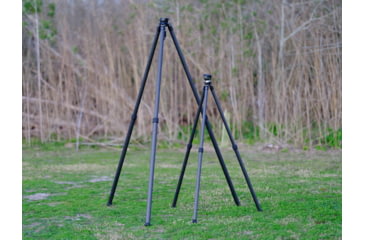 Image of Leofoto SO-362CX Inverted Outdoors Series Carbon Fiber Tripod w/ 75mm Bowl/Platform, Black, SO-362CX