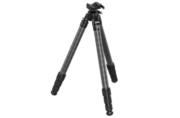 Image of Leofoto ST-364CLX Outdoors Tripod w/ Integrated Lever-Control Ballhead&amp;Lever-Release Clamp, Black, ST-364CLX