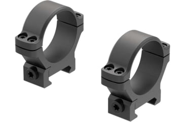Image of Leupold BackCountry Cross 34mm Slot Med Rings Mounts, Black, 183391