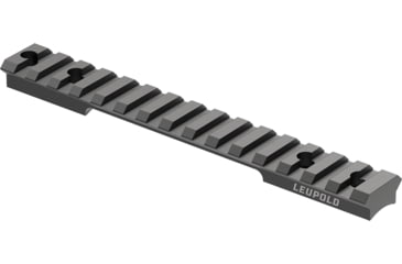 Image of Leupold BackCountry Cross-Slot Savage 110 Round Receiver, Short Action, 1 Piece, 20 MOA, Rifle Rail Mount, Matte Black, 187345