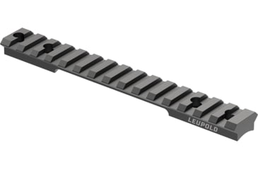 Image of Leupold BackCountry Cross-Slot Savage 110 Round Receiver, Short Action, 1 Piece, Rifle Rail Mount, Matte Black, 187344