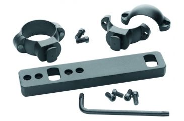 Image of Leupold DD T/C Encore &amp; Omega 1-pc Base/1-in Medium Rings, Matte 114965