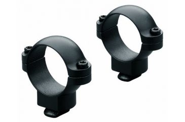 Image of Leupold Dual Dovetail DD Rings, Universal, 1 in, Super High, Matte, Black, 49919