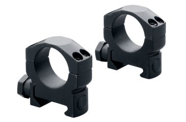 Image of Leupold Mark 4 Mounting Rings, 1in, Medium, Matte Black, Aluminum, 57524