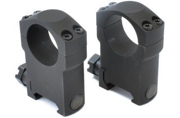 Image of Leupold Mark 4 Mounting Rings, 1in, Super High, Matte Black, Aluminum, 57526