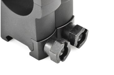 Image of Leupold Mark 4 Mounting Rings, 30mm, Super High, Matte Black, Aluminum, 57555