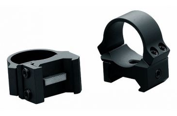 Image of Leupold PRW Weaver Style Rings, 1in, High, Matte Black, 54150