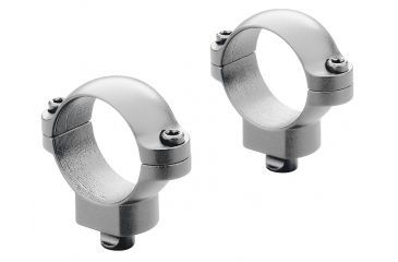 Image of Leupold Quick Release Rifle Scope Rings, 1in Diameter, High, Silver