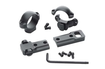 Image of Leupold STD Remington 700 RVF 2-pc Base/1-in High Rings, Matte 114956