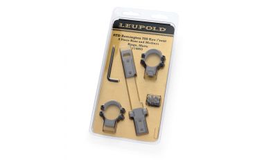 Image of Leupold STD Remington 700 RVF 2-pc Base/1-in Medium Rings, Matte 114955