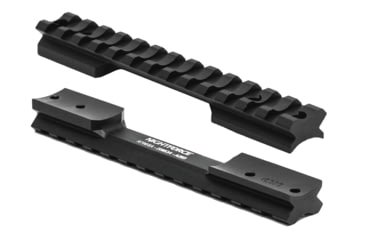 Image of NightForce STND Win 70 Pre64 STD/LA Base, 1913 Mil-Std, 20 MOA, Black, Full-Size, A304