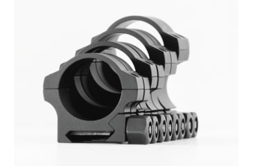 Image of NightForce Standard Duty Rifle Scope Ring Set, Black, 30mm, 1.5in, Extra High, A419