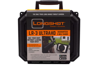 Image of Longshot by Target Vision LONGSHOT LR-3 Long-Range Camera System w/ Bulletproof Warranty, Grey/Orange/Black, TV-CF103-W