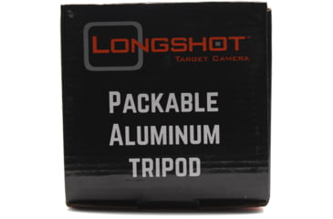 Image of Longshot by Target Vision Packable Aluminum Tripod, 1/4-20in Thread, Black, TV-AT103